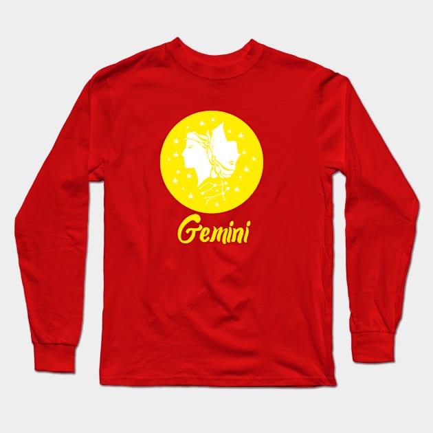 GEMINI Long Sleeve T-Shirt by Minimo Creation